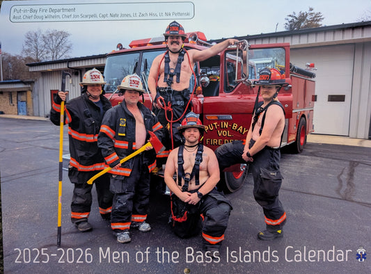 Men of the Bass Islands 2025-2026 Calendar